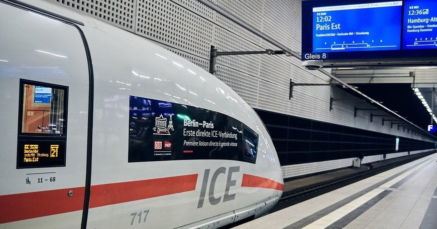 l'ICE relie directement Berlin à Paris 